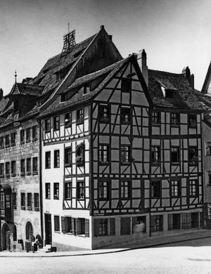 Aufnahme der 1930er Jahre (Stadtarchiv Nürnberg)